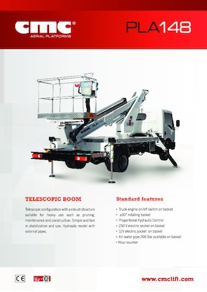 Araç Üstü Teleskopik Bomlu Vinçler CMC PLA148
