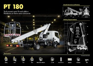 Araç Üstü Teleskopik Bomlu Vinçler ISOLI PT180