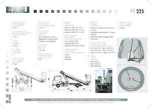Araç Üstü Teleskopik Bomlu Vinçler ISOLI PT225 HE HE