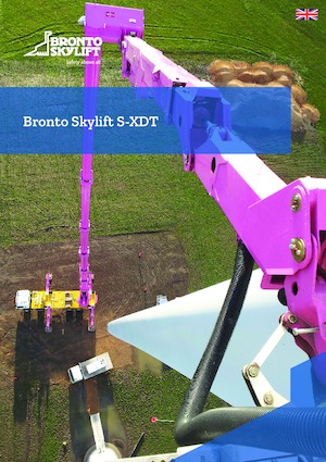 Truck Mounted Telescopic Boom Lifts Bronto Skylift S46XDT
