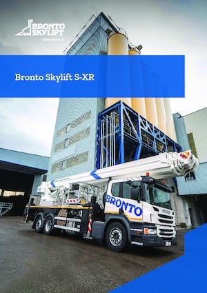 Truck Mounted Telescopic Boom Lifts Bronto Skylift S47XR
