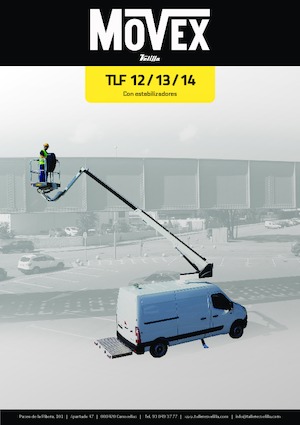 Truck Mounted Telescopic Boom Lifts Movex TLF 13