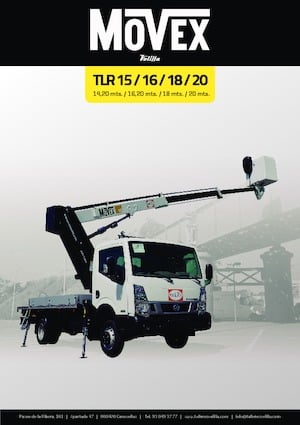 Truck Mounted Telescopic Boom Lifts Movex TLR 18