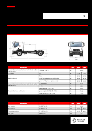 Tarktör parçaları Renault D 19 WIDE 4X2 T 460 E6