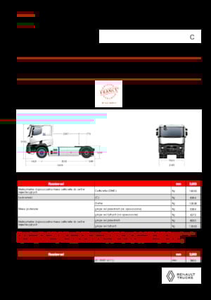 Truck Tractors - Tractor Units Renault E-TECH C - T4x2 OFF ROAD