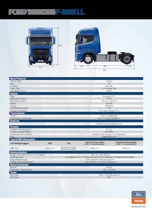 Truck Tractors - Tractor Units Ford F-MAX LL
