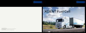 Tarktör parçaları Hyundai Commercial Vehicles XCIENT Fuel Cell Tractor