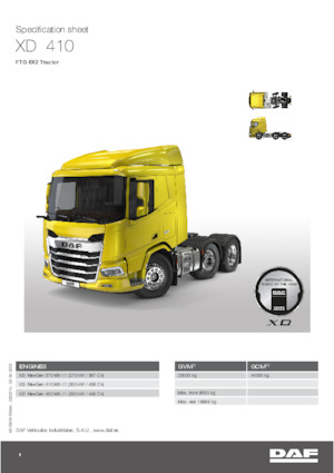 Truck Tractors - Tractor Units DAF XD 450 FTG