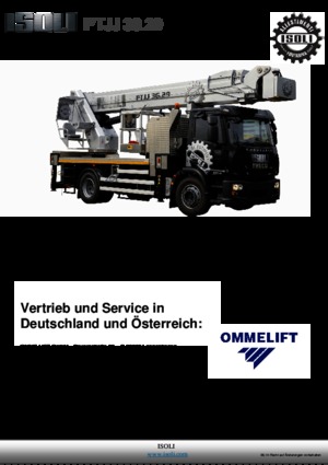 Araç Üstü Teleskopik Bomlu Vinçler ISOLI PTJJ36.29