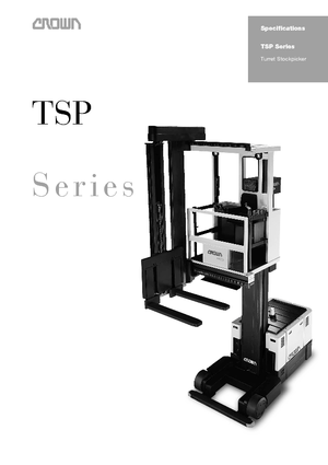 Turret trucks Crown 1,5 TSP