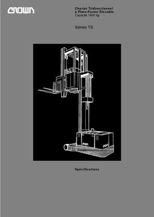 Turret trucks Crown 1,8 TS