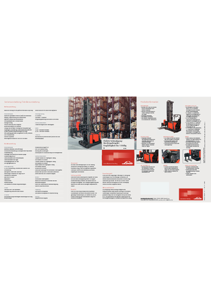 Turret trucks Linde A 1.35