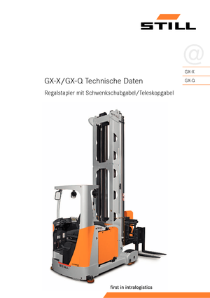 Turret trucks Still GX-X