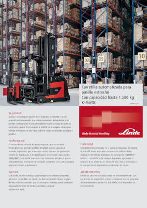 Turret trucks Linde K-MATIC 1.5