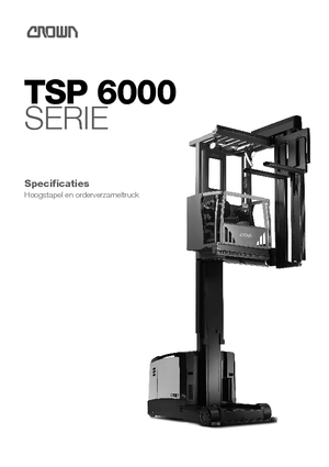 Turret trucks Crown TSP 6000 1.25 B