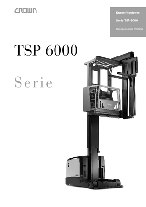 Turret trucks Crown TSP 6000 1.25 B