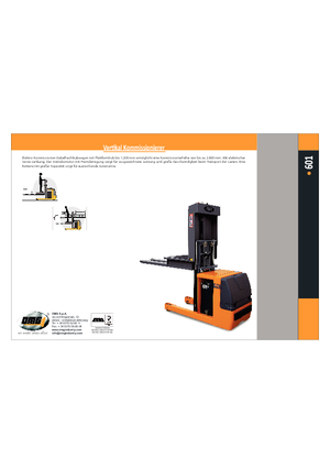 Order Pickers & Cherry Picker Forklifts OMG 601