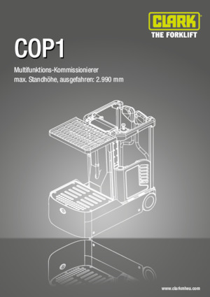 Order Pickers & Cherry Picker Forklifts Clark COP 1