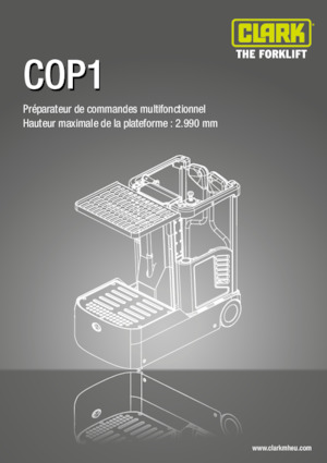 Order Pickers & Cherry Picker Forklifts Clark COP 1
