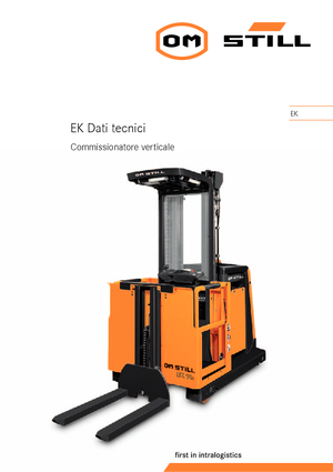 Order Pickers & Cherry Picker Forklifts Still EK 12 Tele