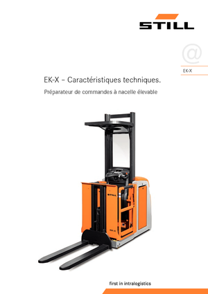 Sipariş Seçiciler Still EK-X 790