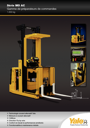 Order Pickers & Cherry Picker Forklifts Yale MO 10 E 17 WP