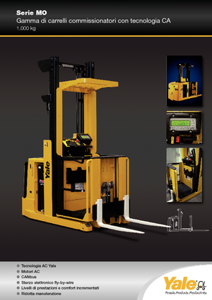 Order Pickers & Cherry Picker Forklifts Yale MO 10 E 17 WP