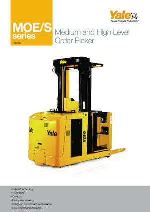 Sipariş Seçiciler Yale MO 10 AC