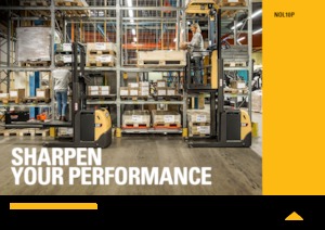 Order Pickers & Cherry Picker Forklifts Caterpillar NOL10P 