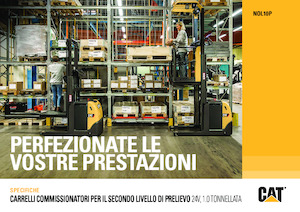 Order Pickers & Cherry Picker Forklifts Caterpillar NOL10P 