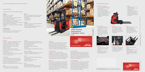 Order Pickers & Cherry Picker Forklifts Linde V10