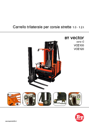 Electric Sideloaders BT Vector VCE 100