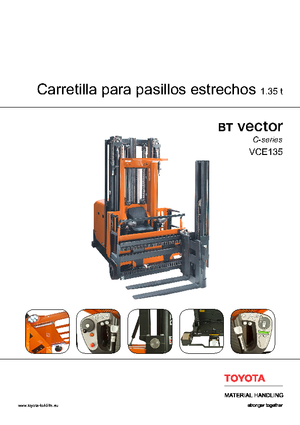 Electric Sideloaders BT Vector VCE 135