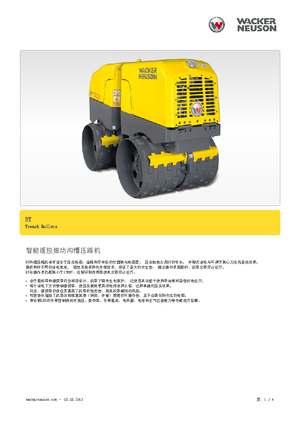 Vibration Trench Rollers Wacker Neuson RT 82 SC 2