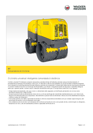 Vibration Trench Rollers Wacker Neuson RT 82 SC 2
