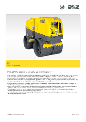 Vibration Trench Rollers Wacker Neuson RT 82 SC 2