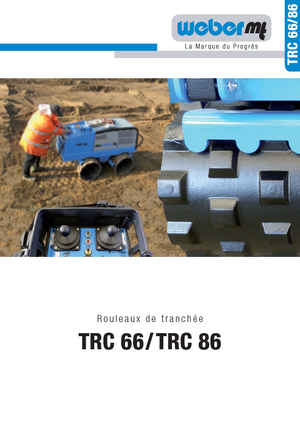Vibration Trench Rollers weber mt TRC 66