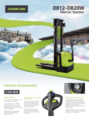 Walkie Stackers Zoomlion DB12W