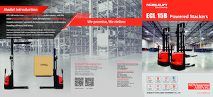 Walkie Stackers Noblelift ECL15B
