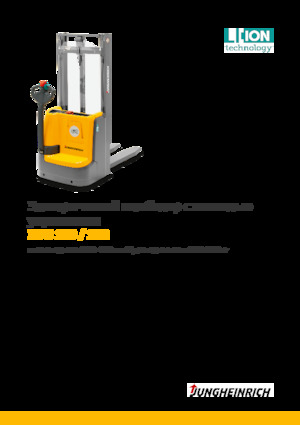 Walkie Stackers Jungheinrich EJC 112