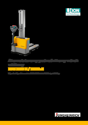 Walkie Stackers Jungheinrich EJC M10 E Li-Ion