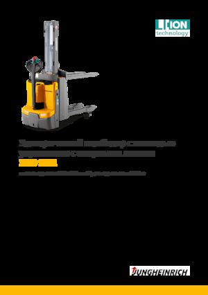 El İstifleyiciler Jungheinrich EJD 118i