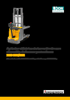 Walkie Stackers Jungheinrich EJD 120 ZT