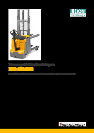 El İstifleyiciler Jungheinrich EJD 120 ZT