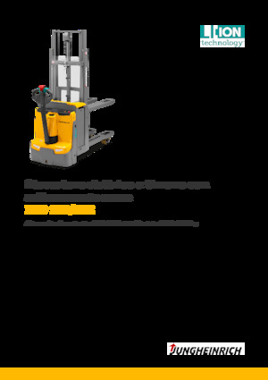 Walkie Stackers Jungheinrich EJD 120 ZT