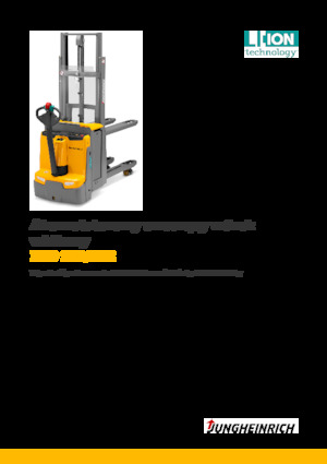 Walkie Stackers Jungheinrich EJD 120 ZT