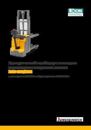 El İstifleyiciler Jungheinrich EJD 120 ZT