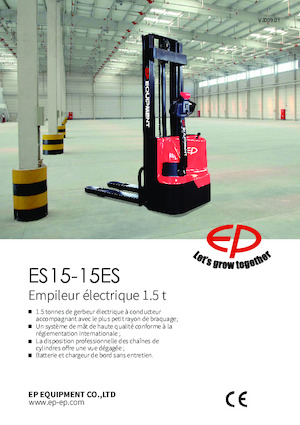 Walkie Stackers EP ES15-15ES