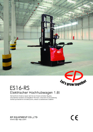 Walkie Stackers EP ES16-RS