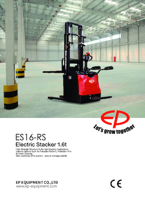 Walkie Stackers EP ES16-RS
